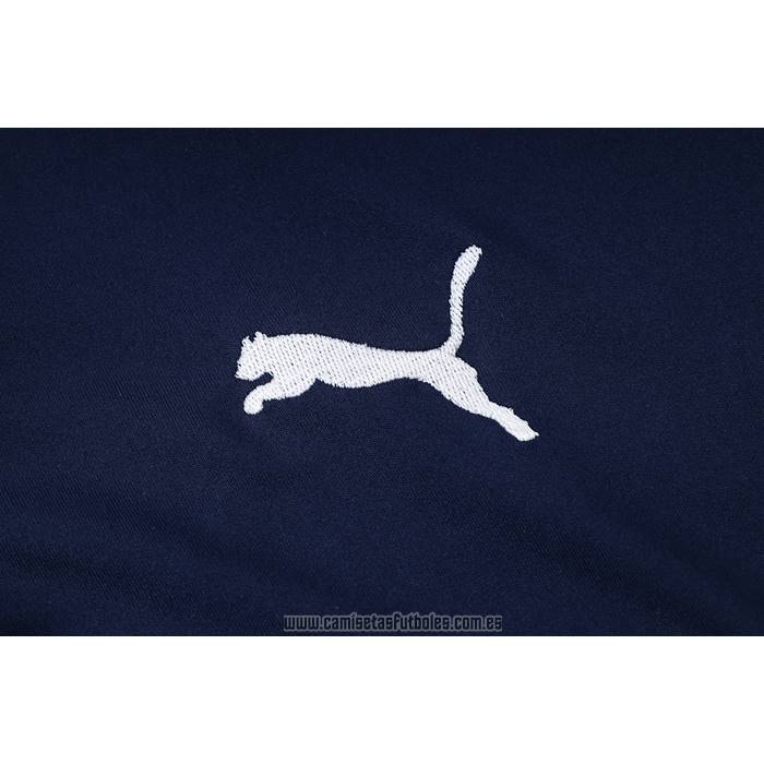 Chandal del Olympique Marsella Manga Corta 2022-2023 Azul
